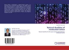 Capa do livro de Natural dualities of residuated lattice 