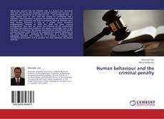 Capa do livro de Human behaviour and the criminal penalty 