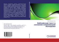 Capa do livro de Библейский текст в сознании современной молодёжи 