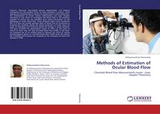 Bookcover of Methods of Estimation of Ocular Blood Flow
