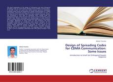 Portada del libro de Design of Spreading Codes for CDMA Communication: Some Issues