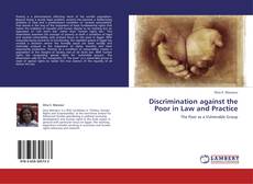 Portada del libro de Discrimination against the Poor in Law and Practice