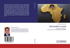 Capa do livro de All Conflict is Local 