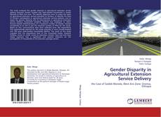 Buchcover von Gender Disparity in Agricultural Extension Service Delivery
