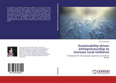 Capa do livro de Sustainability-driven entrepreneurship to increase rural resilience 