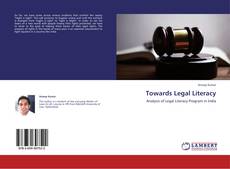 Copertina di Towards Legal Literacy