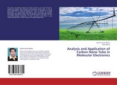Buchcover von Analysis and Application of Carbon Nano Tube in Molecular Electronics