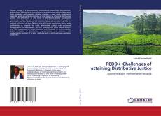 Portada del libro de REDD+ Challenges of attaining Distributive Justice
