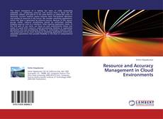 Portada del libro de Resource and Accuracy Management in Cloud Environments