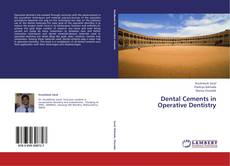 Dental Cements in Operative Dentistry kitap kapağı