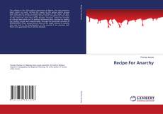 Couverture de Recipe For Anarchy