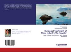 Couverture de Biological Treatment of Dairy Industry Wastewater