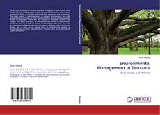 Buchcover von Environmental Management in Tanzania