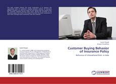 Buchcover von Customer Buying Behavior of Insurance Policy