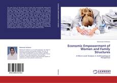 Economic Empowerment of Women and Family Structures kitap kapağı