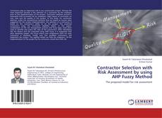 Portada del libro de Contractor Selection with Risk Assessment by using AHP Fuzzy Method