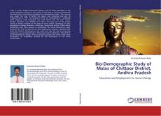 Buchcover von Bio-Demographic Study of Malas of Chittoor District, Andhra Pradesh