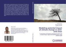 Modeling potential impact of climate change in semi-arid areas kitap kapağı