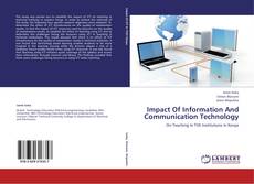 Capa do livro de Impact Of Information And Communication Technology 