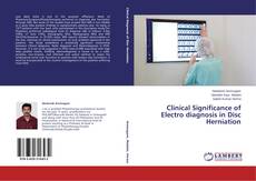 Buchcover von Clinical Significance of Electro diagnosis in Disc Herniation