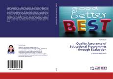 Portada del libro de Quality Assurance of Educational Programmes through  Evaluation