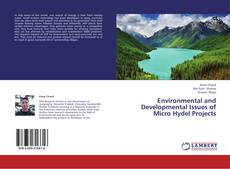 Portada del libro de Environmental and Developmental Issues of Micro Hydel Projects