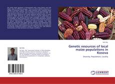 Capa do livro de Genetic resources of local maize populations in Kosova 
