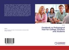 Facebook as Pedagogical Tool for College Teachers and Students的封面