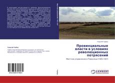 Capa do livro de Провинциальные власти в условиях революционных потрясений 