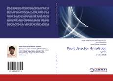 Buchcover von Fault detection & isolation unit