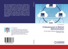 E-Governance in District Administration kitap kapağı