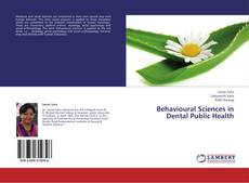 Behavioural Sciences in Dental Public Health的封面