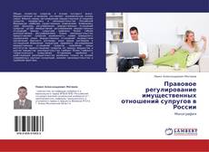 Buchcover von Правовое регулирование имущественных отношений супругов в России