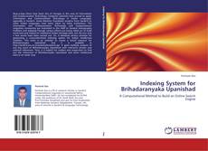 Capa do livro de Indexing System for Brihadaranyaka Upanishad 