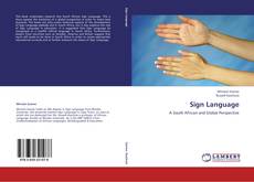Capa do livro de Sign Language 