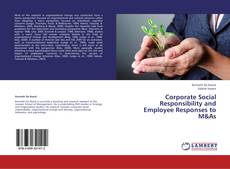 Capa do livro de Corporate Social Responsibility and Employee Responses to M&As 