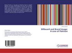 Billboard and Brand Image: A case of Pakistan kitap kapağı