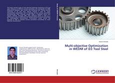 Capa do livro de Multi-objective Optimization in WEDM of D3 Tool Steel 