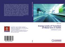 Capa do livro de Energy Levels of Transition of Metal Ions in Solids 