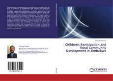 Portada del libro de Children's Participation and Rural Community Development in Zimbabwe
