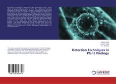 Buchcover von Detection Techniques in Plant Virology