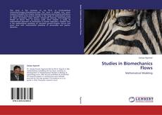 Capa do livro de Studies in Biomechanics Flows 