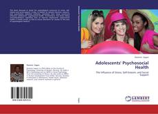 Capa do livro de Adolescents' Psychosocial Health 