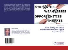 Bookcover of Case Study on Social Entrepreneurship in Egypt
