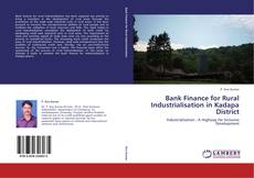 Capa do livro de Bank Finance for Rural Industrialisation in Kadapa District 