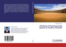 Buchcover von Working of Panchayat Raj System in Andhra Pradesh