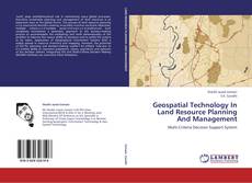 Geospatial Technology In Land Resource Planning And Management的封面