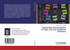Couverture de Personality Characteristics of High and Low Academic Achievers