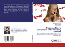 Theory And Some Applications Of Summability Methods kitap kapağı