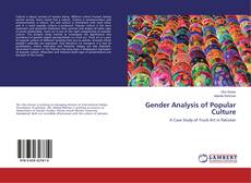 Capa do livro de Gender Analysis of Popular Culture 